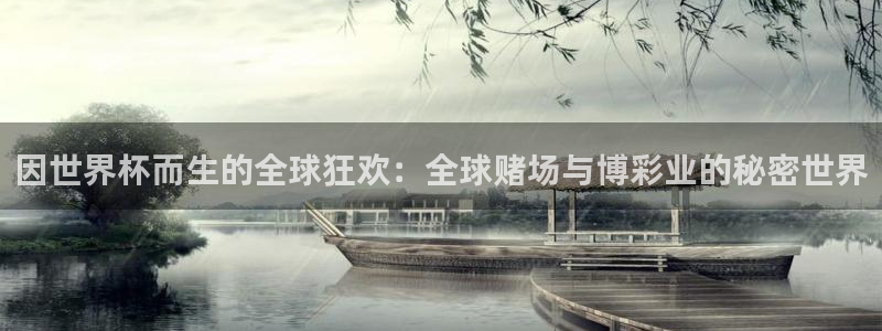 男足世界杯预选赛赛程：因世界杯而生的全球狂欢：全球赌场与博彩业的秘密世界